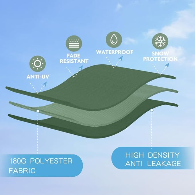 GREEN PARTY 15 ft Rectangle Patio Umbrella with Base Included, Double-Sided Table Umbrella with Crank, Large Outdoor Umbrellas for Patio Poolside Garden Backyard, Mint Green