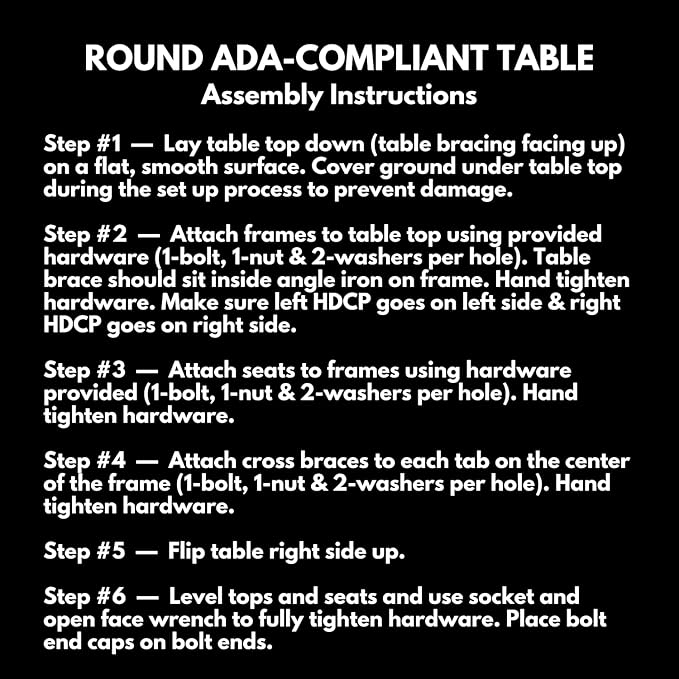 Coated Outdoor Furniture Heavy-Duty Portable ADA-Compliant Outdoor Picnic Table with Umbrella Hole, Expanded Metal Patio Dining Furniture Made in America (46" Round Top, Textured Burgundy)