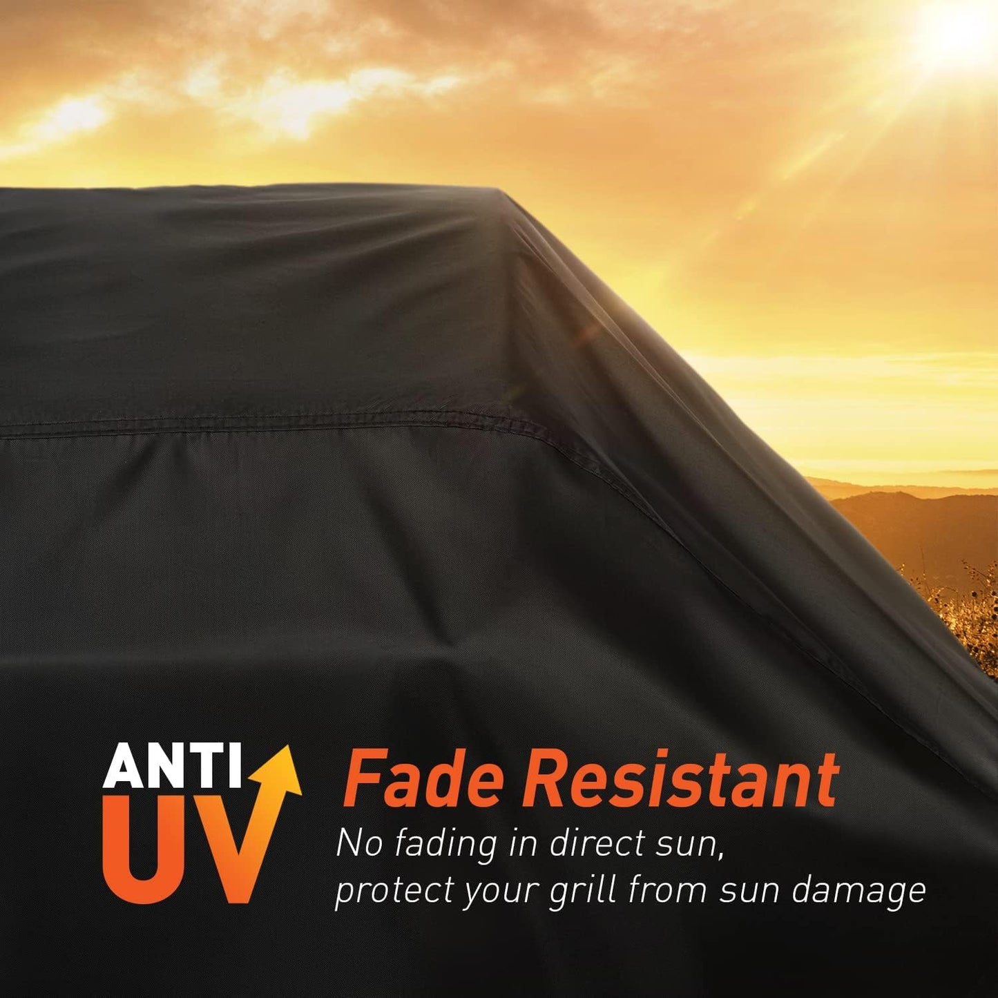 Grill Cover for Outdoor Grill 60 Inch, Waterproof and Fade Resistant BBQ Gas Grill Cover, All Weather Protection Compatible with Weber Char Broil Nexgrill and More Grills