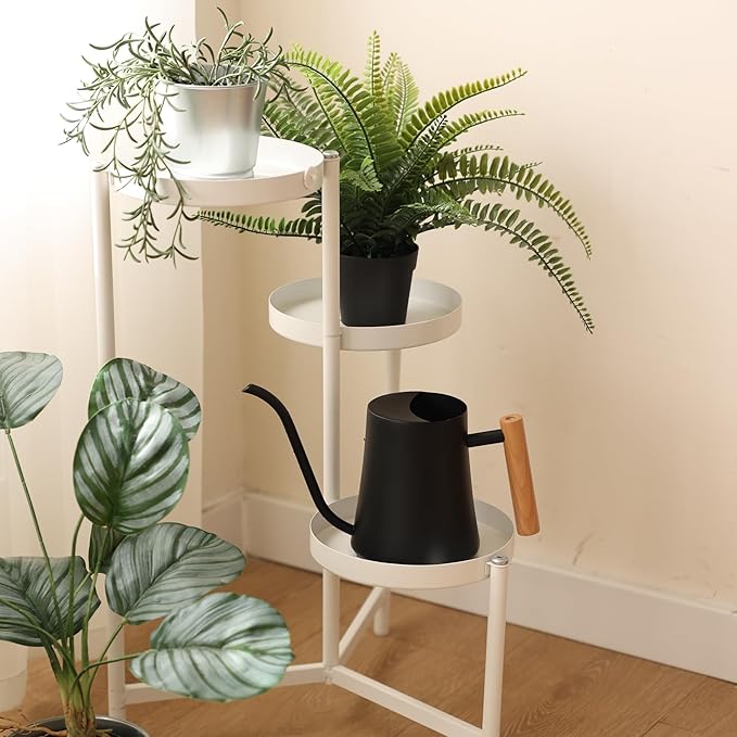 Green Moon Water Can Indoor Plant Black 35oz with Long Spout Mini Water Can Indoor Metal Watering Can Pot for Indoor House Plant Bonsai Outdoor Garden Flowers Modern Decorative