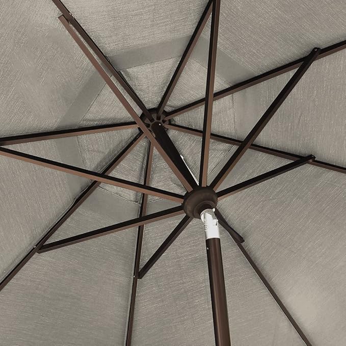 EliteShade USA 10-Year-Non-Fading 10Ft Market Umbrella Patio Umbrella Outdoor Table Umbrella with Ventilation, Antique Beige