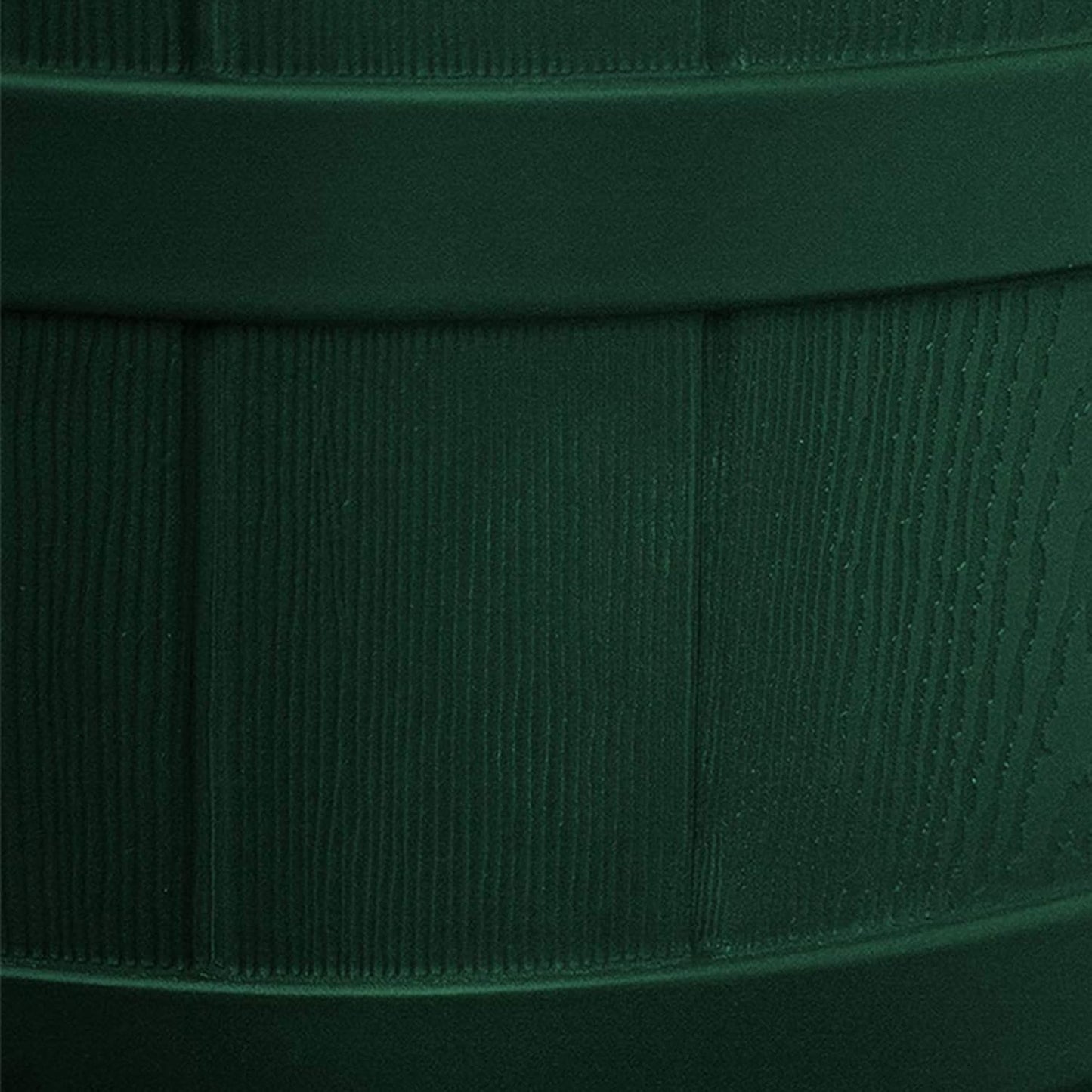 Good Ideas Rain Wizard Water Storage Premium Quality Collection Barrel with Brass Spigot, Safety Screen, and 50 Gallon Capacity, Green (4 Pack)