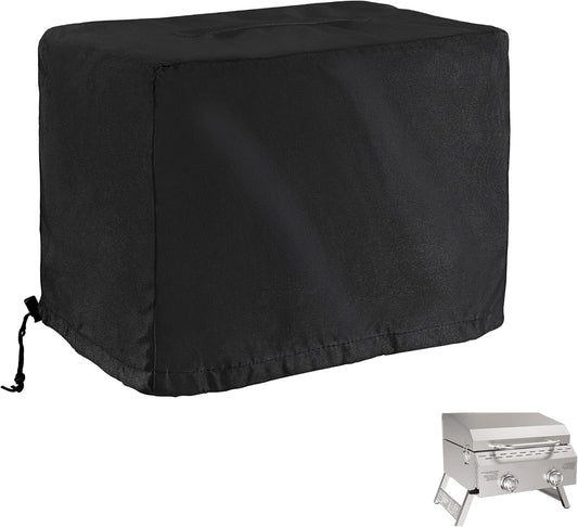 Grill Cover for Megamaster 2-Burner Tabletop Grill, Protective Barbeque Grill Cover for Portable 2-Burner Camping Grill, Outdoor BBQ Cover for Portable Gas Grill/Small Propane Grill