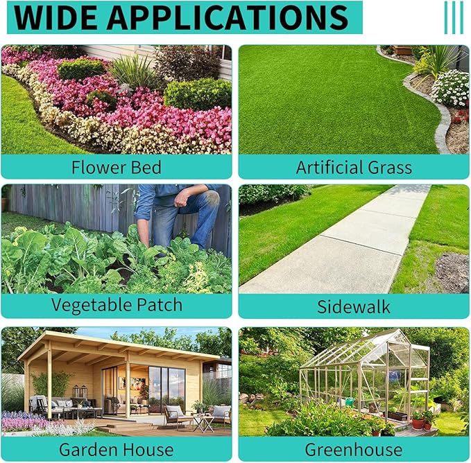 6ftx600ft Heavy Duty Weed Barrier Landscape Fabric – Durable Woven Driveway Garden Cloth for Weed Control, Ground Cover, Landscaping – Long-Lasting Geotextile Fabric – 3.2oz