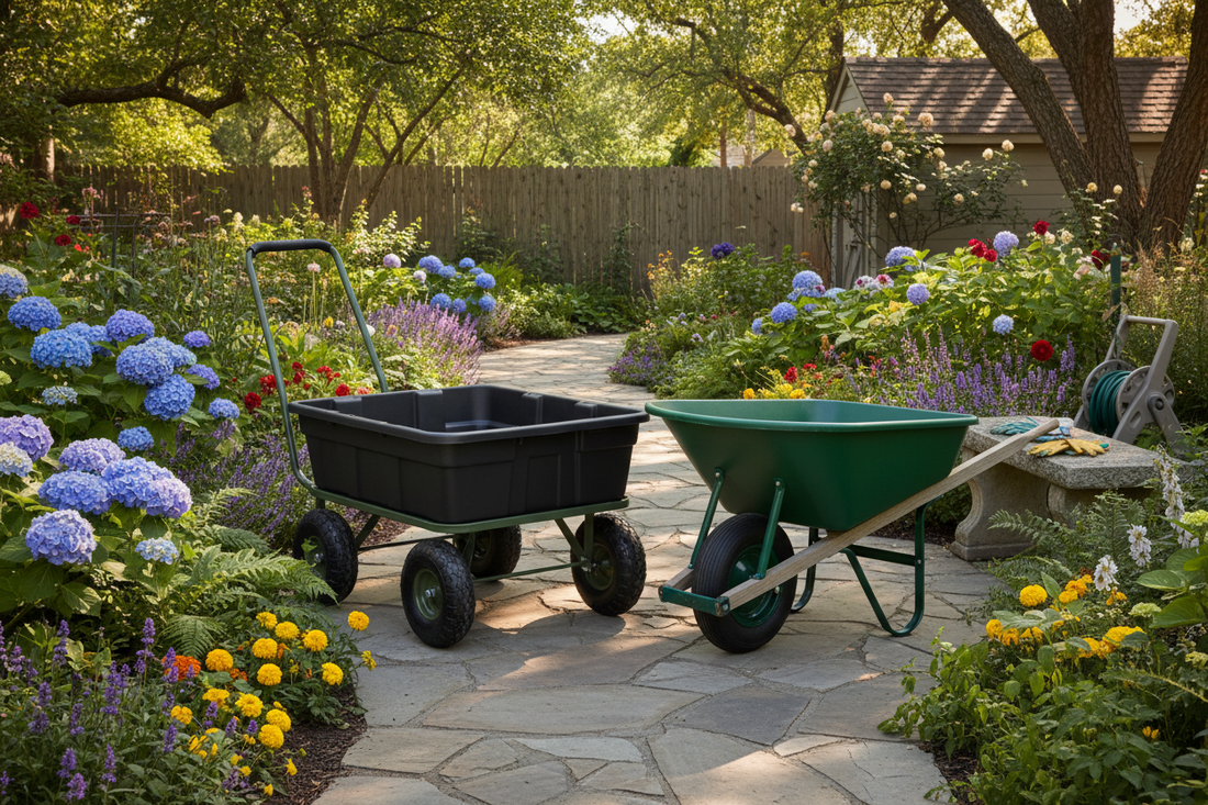 Best Garden Carts and Wheelbarrows for Easy Yard Work