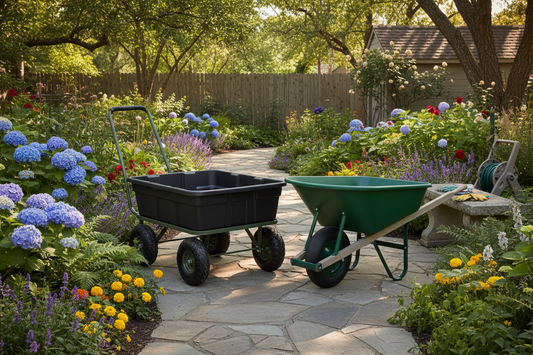 Best Garden Carts and Wheelbarrows for Easy Yard Work