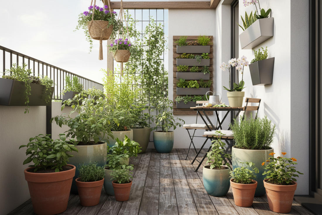 Best Pots & Containers for Small-Space Gardens