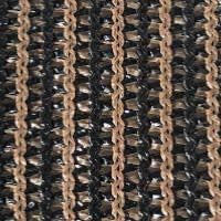 Eden's Decor Straight Flat-Edged Sun Shade Sail Rectangular 16' x 17' Brown UV-Blocking Outdoor Canopy Fabric Cloth Awning for Pergola Patio Garden Backyard Custom Size