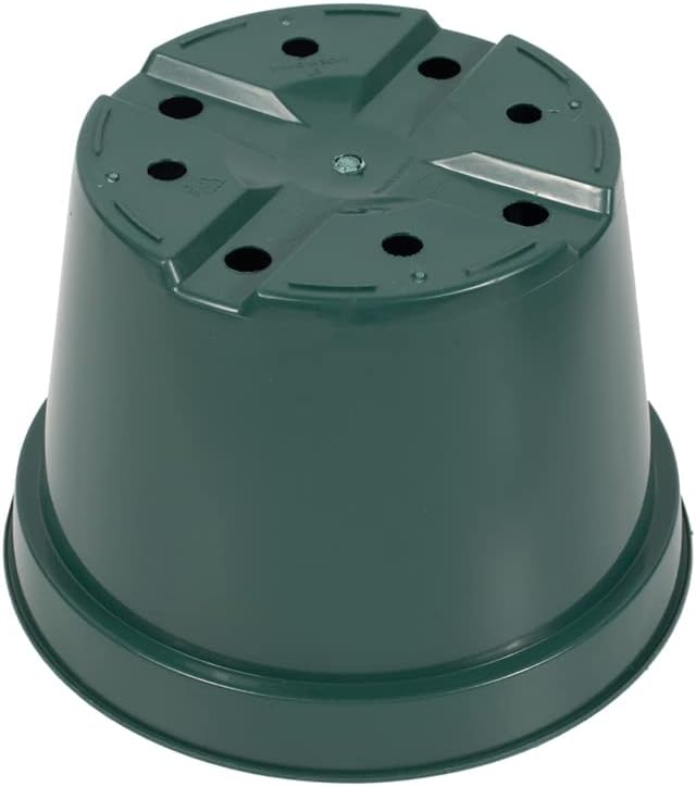 DAPERCI inches Nursery Pot Plant Grow Sturdy Flower pots in Bulk Price 20P Green