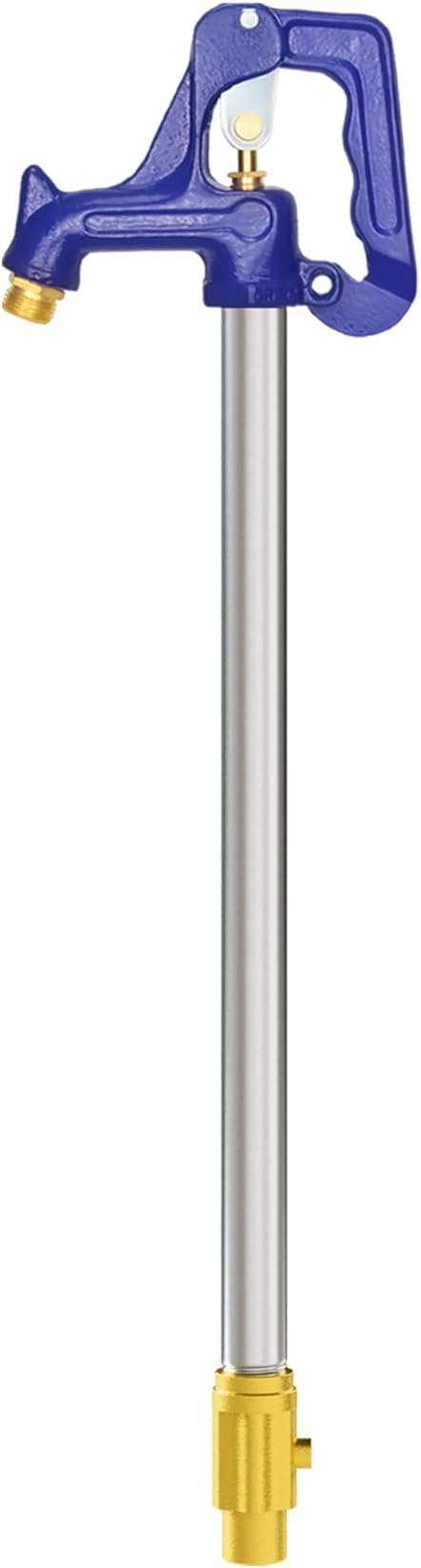 Frost Proof Yard Hydrant,3.25ft Frost Free Outdoor Faucet,Freeze Proof Outdoor Faucet 3/4" Pipe Connection,Frost Free Hydrant for Yard Garden Farm Pasture Irrigation,12" Bury Depth No Lead Hydrant