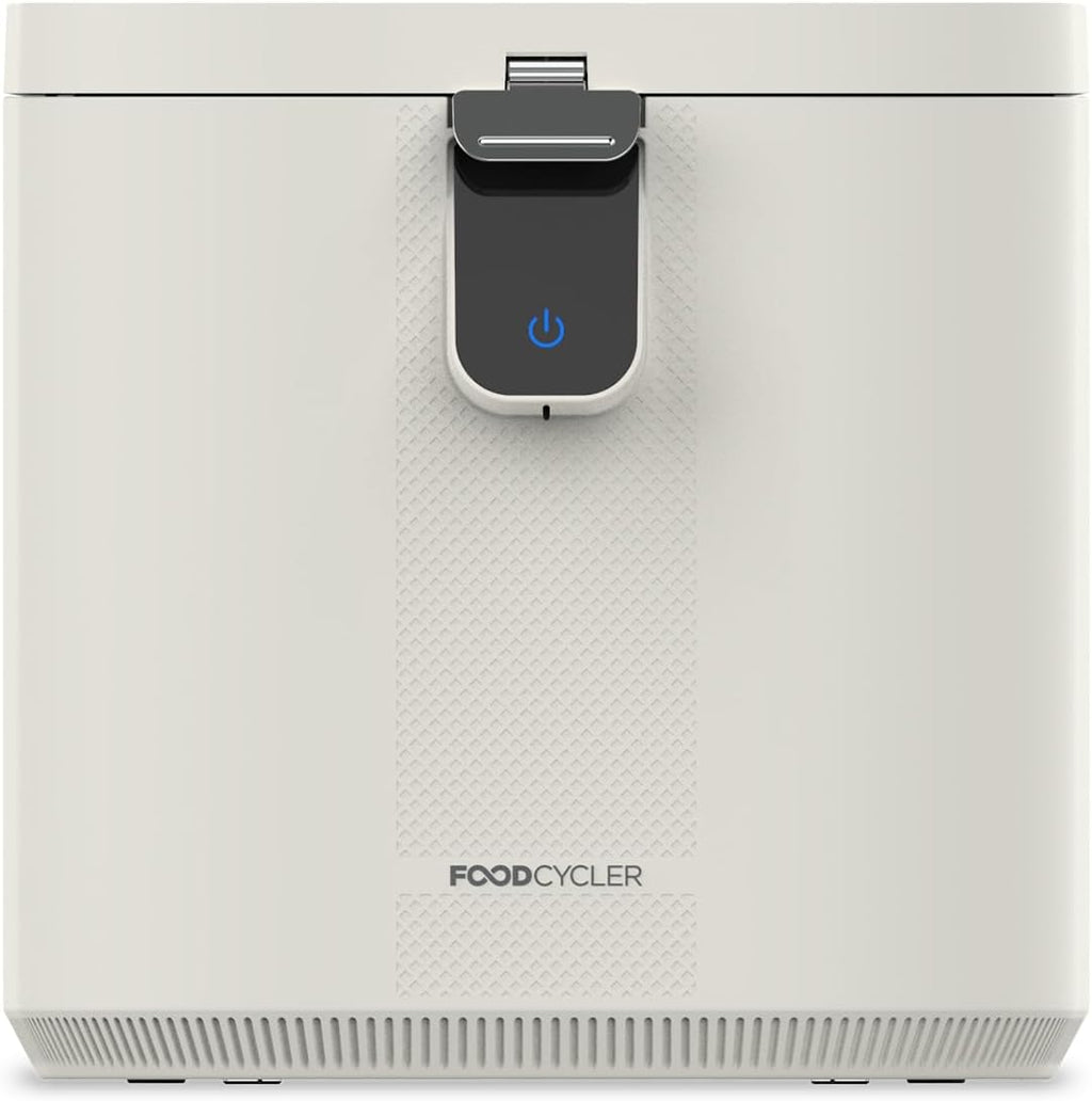 Food Cycler Eco 5 Award-Winning Kitchen Food Recycler | Indoor Composter Bin Alternative | Electric Countertop Food Disposer with Odorless 5L Indoor Food Waste Bin for Easy Waste Management | White