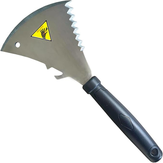 Garden Tool - Yard Tool - Lawn Care - Unique Design - Multifunctional - Hand Garden Tool - Cutting, Tilling, Digging, Weeding, Edging, Uprooting, Loosening Soil - All-in-oneTool Set - Stainless Steel