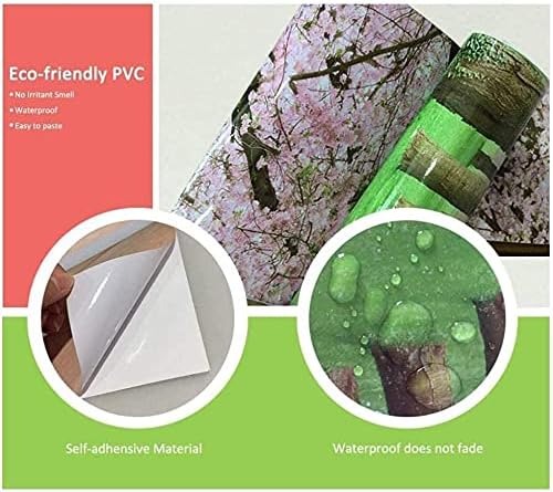 Door Wallpaper Self-Adhesive Door Poster 3D Door Picture - Bridge to The Sea - Door Film Photo Wallpaper Premium PVC Waterproof Door Sticker Wall Sticker for Bedroom Living Room Door Decoration