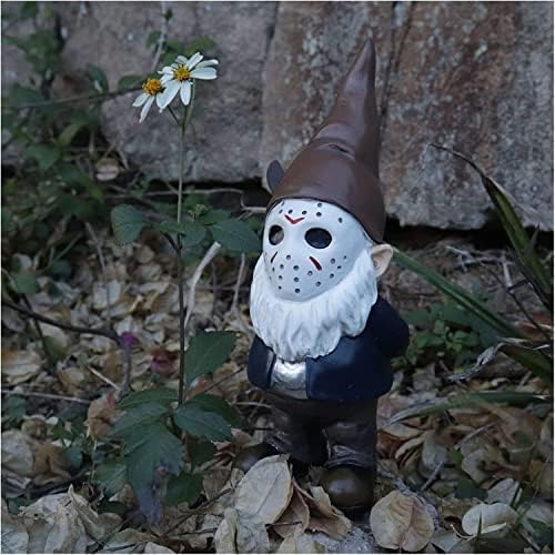 Garden Gnomes Christmas Table Decor Horror Decor Bookshelf Decor Halloween Decorations Gift - Brown