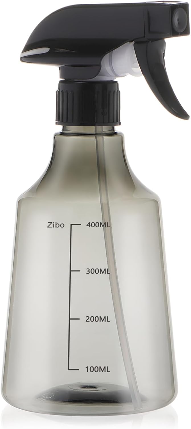 driew Plant Mister Spray Bottle, 13.6oz 400ML Plant Mister Water Spray Bottle with Scale for Plants Misting Bottle Water Fine Mist,Grey