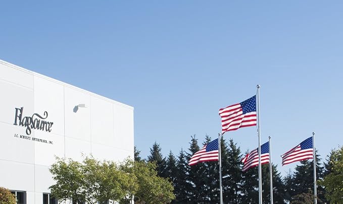 FlagSource North Carolina Nylon State Flag, Made in the USA, 3x5'