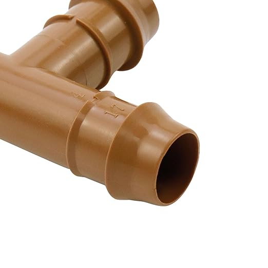 Dnyta 20pcs 1/2 Inch Drip Irrigation Elbow Fittings Elbow Connector (17mm) Drip Irrigation Fittings for Most 1/2" Irrigation Tubing or Sprinkler Systems