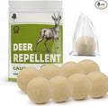 Deer Repellent, Rabbit Repellent Outdoor, Deer Deterrent for Plants, Keep Rabbits Out of Backyard, Deer and Rabbit Repellant, Deer Repellant Balls for Flowers Shrubs & Trees-8 Packs