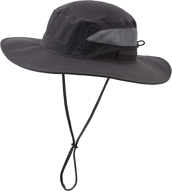 Connectyle Women's UPF 50+ Sun Hat UV Protection Wide Brim Bucket Hat Summer Beach Hats Fishing Hiking Outdoor Safari Hats