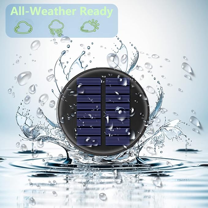 4 Packs 8 Color Solar Lights Replacement Top(Top Size 3.74 inch,Bottom Size 2.83 inch),Garden Gift Garden Decor,Replacement Solar Light Parts,Solar Lanterns Outdoor Hanging Waterproof Decoration