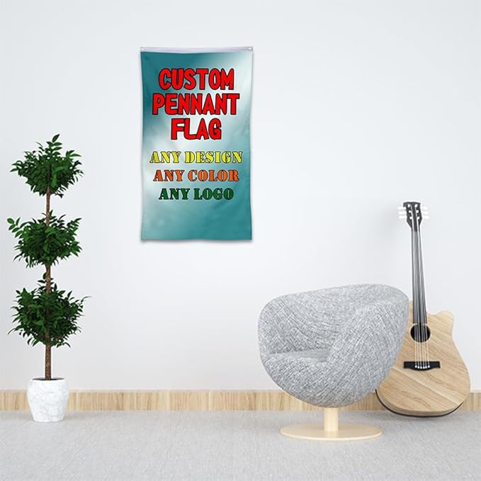 Customizable Games Funny Family Personalized Swallowtail flag Garden house banner Decor Double Stitched Polyester with Brass Grommets (Flat, 20x30in)