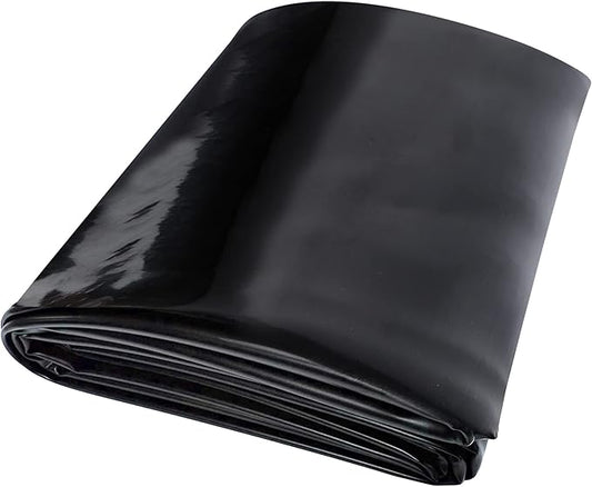 7 x 10 FT Pond Liner, 20 Mil Fish Pond HDPE Liner, Pond Liners for Outdoor Ponds, Koi Ponds, Garden Fountain, Waterfall