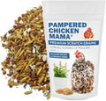 Pampered Chicken Mama Backyard Feed - Premium Scratch Treat - High Protein & Calcium All-Natural Grower Feed Supplies for Laying Chickens (2.5 Pounds)