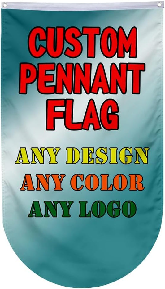 Customizable Games Funny Family Personalized Swallowtail flag Garden house banner Decor Double Stitched Polyester with Brass Grommets (Oval, 20x30in)