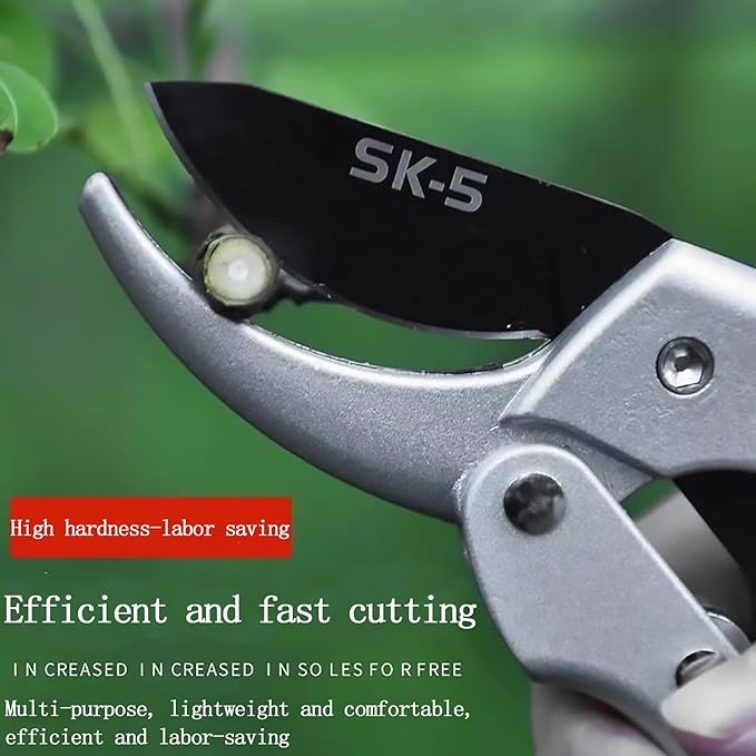 Garden clippers, premium Germany pruners, Work 3 times easier, professional pruning shears, cutting rose, flower, hedge, stem, tree, Sharp gardening scissors, Arthritis weak hand snips (Japanese-1, 1)