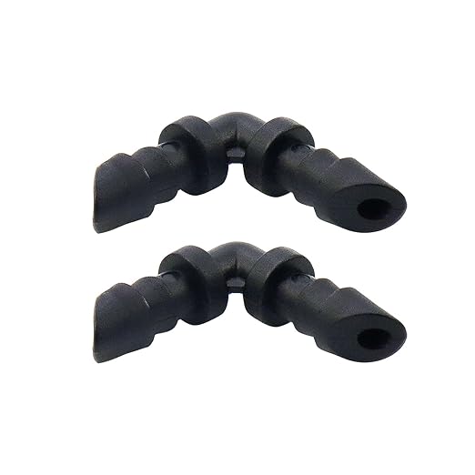 Dnyta 50pcs Drip Irrigation Barb Fittings PVC Drip Irrigation Fittings Fit for 1/4 Inch Irrigation Tubing Drip Line Irrigation Tubing Connector for Plant Drip Or Yard Spray Irrigation