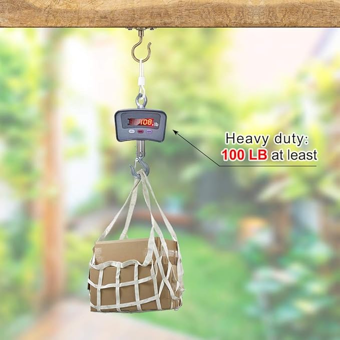 Dolibest Wall Mount Ceiling Hooks,Plant Hooks for Ceiling Metal Plant Bracket Iron Wall Mount Lanterns Hangers Hooks for Hanging Plants Lights, Outdoor Wire, Fairy Lights, Wind Chimes, Bronze(4PCS)