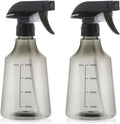 driew Plant Mister Spray Bottle, 2 Pack 13.6oz 400ML Plant Mister Water Spray Bottle with Scale for Plants Misting Bottle Water Fine Mist,Grey
