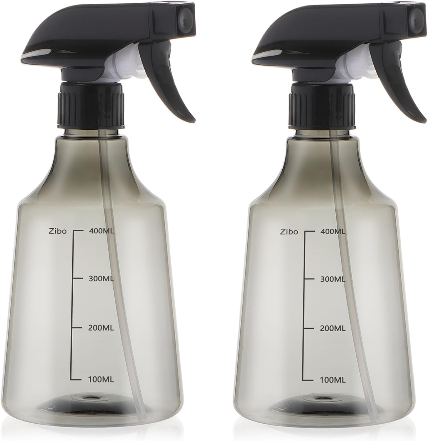 driew Plant Mister Spray Bottle, 2 Pack 13.6oz 400ML Plant Mister Water Spray Bottle with Scale for Plants Misting Bottle Water Fine Mist,Grey