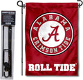 College Flags & Banners Co. Alabama Crimson Tide Garden Flag with Stand Holder