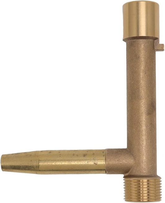 BORDSTRACT Quick Water Intake Valve Key, G1 Male Thread Brass Quick Coupler Valve Hose for Garden Underground Irrigation