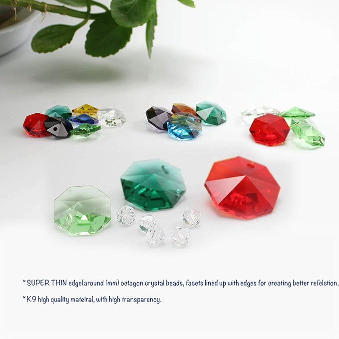 Crystal Garden Suncatcher Hanging Crystals Ornament for Window Rainbow Maker Prisms Home Decor Gift Boxed Sun Catcher Gift Idea for Mom Friends Grandma,Angel