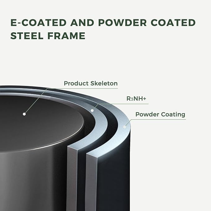 Grand patio 50" Outdoor Bench Garden Bench with Armrests Bench for Outdoors Lawn Yard Porch Lake Shore