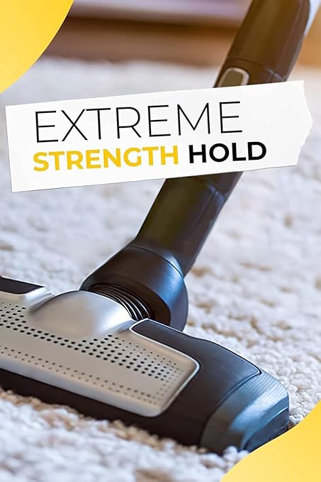 Heavy Duty Double Sided Rug Tape [2"x50yd] Rug Pad Gripper for Hardwood Floors, Vinyl, Area Rugs, Tiles, and Concrete, Two Sided Tape Heavy Duty Carpet Tape, Strong Double Sided Carpet Tape