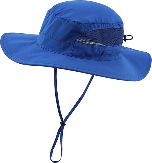 Connectyle Women's UPF 50+ Sun Hat UV Protection Wide Brim Bucket Hat Summer Beach Hats Fishing Hiking Outdoor Safari Hats
