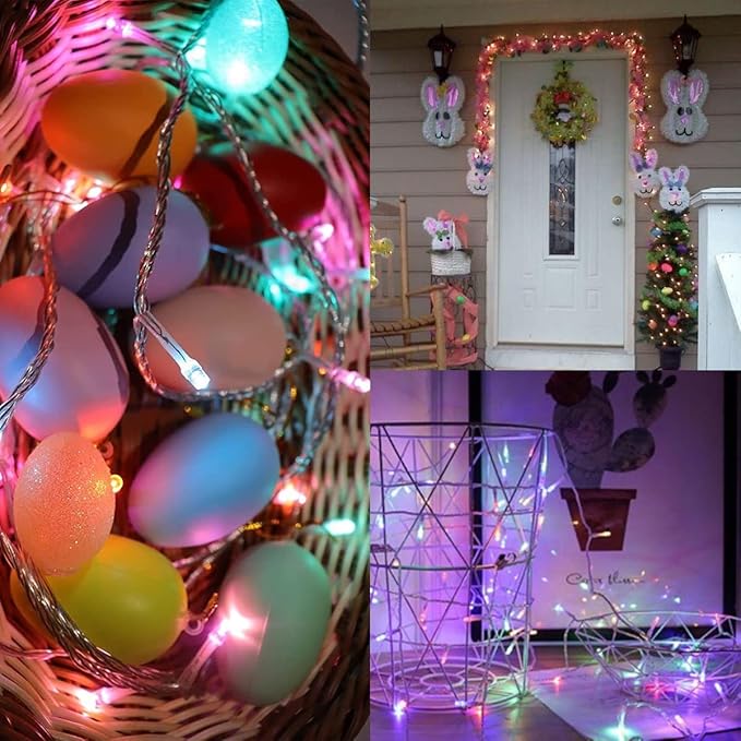 Color Changing Christmas Lights, 175ft 500 LED White & Multicolor Christmas String Lights with Remote, 11 Modes Christmas Twinkle Lights Waterproof for Christmas Party, Garden, Xmas Tree Decorations