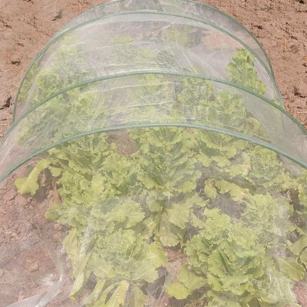 8FT x 100Ft Mosquito Bug Insect Bird Fine Mesh Net Barrier Hunting Blind Garden Screen Netting for Protect Your Plant Fruits Flower