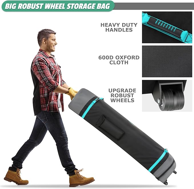 COBIZI 10x20 Pop Up Canopy Tent Heavy Duty with 6 Removable Sidewalls, Commercial Heavy Duty Pop Up Tent for Parties All Weather Waterproof and UV 50+ Wedding Tent with Roller Bag(Legs Upgraded)