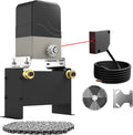 Blütezeit 1100lb Sliding Gate Opener with 40ft Visible Red Beam Photoelectric Sensor | Chain Drive Motor with 2 Remotes, 16.4ft Chains & Reflector Switch