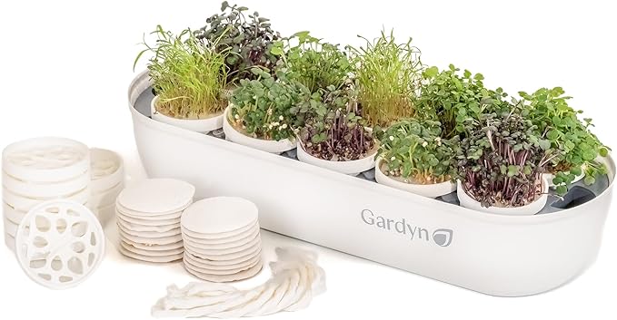 GARDYN Indoor Garden Nursery, Indoor Germination, Hydroponic Growing System - Seed Starter Tray Works with Home Tower Gardens, Vertical Garden Planters & Microgreens Growing Kits