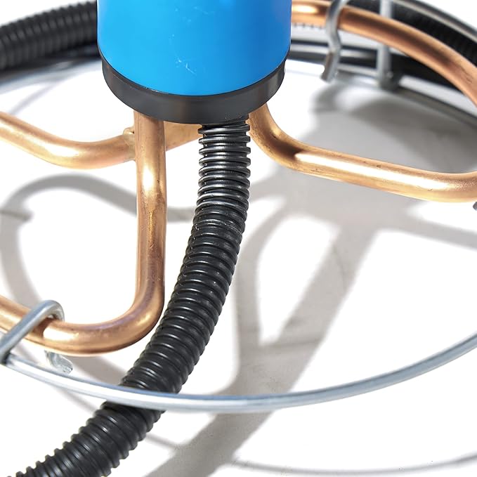 Farm Innovators H-439 1000 Watt Cast Aluminum Submergible Water Tank Deicers with Chew Proof Cords and Self Regulating Thermostats, Silver (4 Pack)