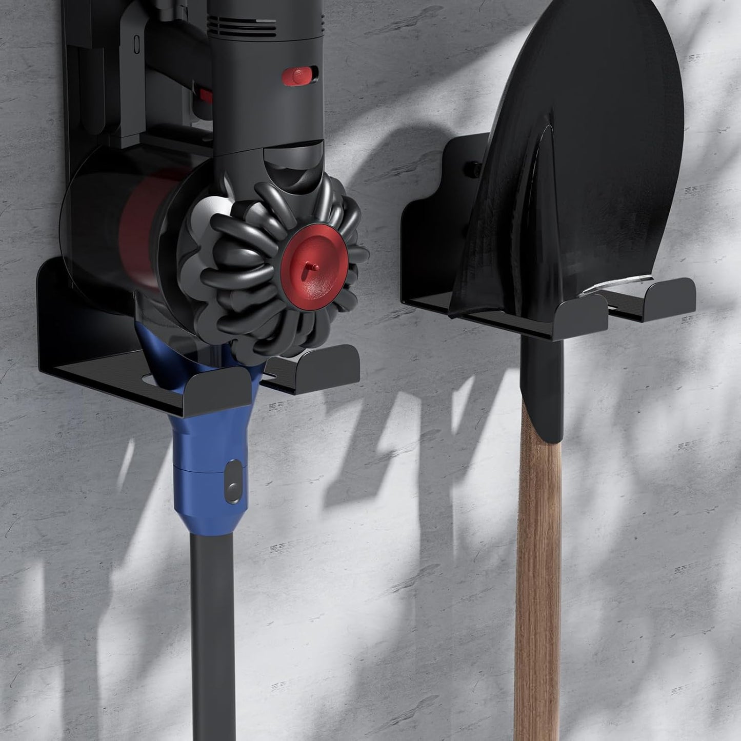 Garage Organizer Trimmer Rack, Garden Power Tool Hanger Weed Whackers Holder Wall Mounted for Grass Trimmer, Hedge Trimmer, Garage Trimmer, Garden Tools,1 Pack