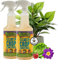 Trifecta Crop Control Insecticidal Soap for Plants | All Natural Fungicide for Plants | Spider Mite Killer Indoor Plants, Food Safe Pesticide, Herbicide, Spider Mites Spray for Plants (32oz - 2 Pack)