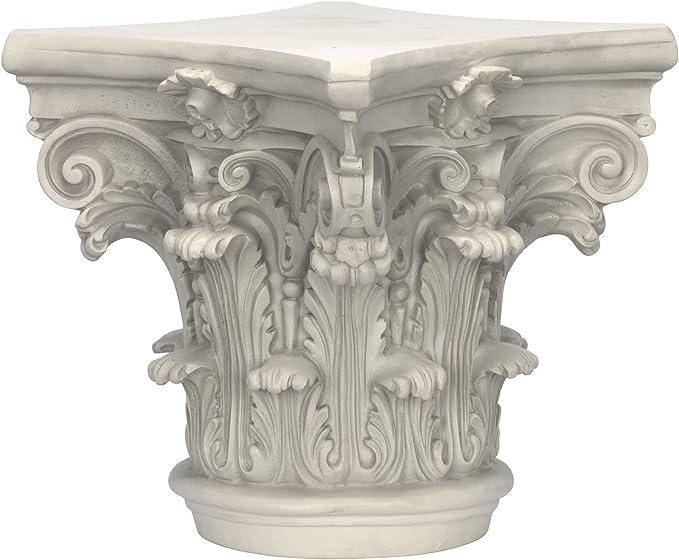 Design Toscano The Corinthian Pillar, Capital Small