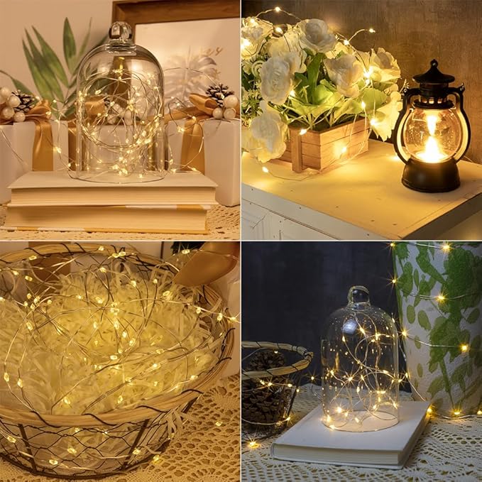 Fairy Lights Plug in,660FT 2000 LEDs Waterproof Led String Lights,Twinkle Light with 8 Modes Remote for Outdoor Indoor Christmas Wedding Birthday Garden Party Decorations,Warm White