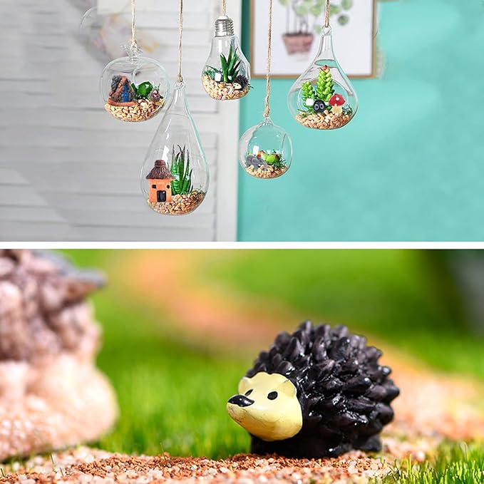 Fairy Garden Accessories Outdoor, 42 Zen Garden Accessories, Miniature Garden Decorations Fairy Garden Supplies for Micro Landscape Decoration Plant Pots Bonsai Craft Decor-Miniature Fairy Garden Kit